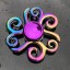 Metal fidget spinner rainbow E48 3