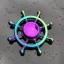 Metal fidget spinner rainbow E48 9