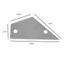 Metal Gauge for Setting String Height and Guitar Mechanics Accurate Ruler for Tuning and Maintenance of Guitars Professional Guitar Tool 4