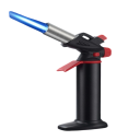 Metal Jet Lighter Refillable Butane Lighter Windproof Flame Visible Fuel Tank Lighter for Grill Candles 1