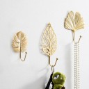 Metal Leaf-Shaped Hook 12