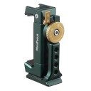 Metal Phone Holder with Cold Shoe Arca 360° Rotatable Tripod Adapter for TikTok Vlog Photo Video Creation with Smartphone 1