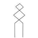 Metal Plant Support Double Diamond 40 × 10 cm Garden Stand for Climbing Plants and Guiding Shoots During Growth 1
