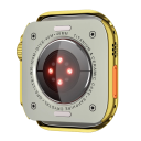 Metalen frame Apple Watch 49 mm Ultra 1 en Ultra 2 Beschermende hoes van roestvrij staal Stijlvolle bumper hoes voor slimme horloges 2