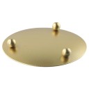 Metalen kaarsenplateau diameter 11 cm Decoratieve onderzetter voor kaarsen oppervlaktebescherming woondecoratie 3