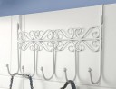 Metalen kapstok met ornament 2