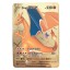Metalická sběratelská kartička Pokémon – 1 ks legendární karta 9