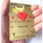 Metalická sběratelská kartička Pokémon – 1 ks legendární karta 1