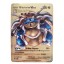Metaliczna karta kolekcjonerska Pokemon - 1 legendarna karta 47