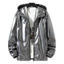 Metallic jacka för kvinnor P1741 5