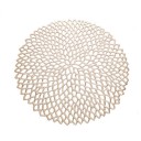 Metallic Placemat with Floral Pattern 1