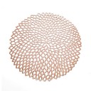 Metallic Placemat with Floral Pattern 2