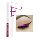 Metallinen eyeliner Kiiltävä nestemäinen eyeliner Korkealaatuinen silmämeikki 6