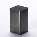 Metallinen lahjarasia suuri 85 × 85 × 150 mm värillinen säilytysrasia teelle kahville sokerille elintarvikkeille kansi 4