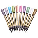 Metalliske keramiske tuscher 10 stk. 1