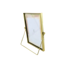 Metallrahmen für Fotos stehend 15 x 20 cm metallischer Fotorahmen Dekoration für den Innenbereich zur Präsentation von Fotos 2