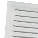 Metalowa kratka wentylacyjna 150x150 mm Aluminiowa osłona wentylatora z siatką przeciw owadom Otwór wentylacyjny do ścian i sufitów Użycie wewnętrzne 3