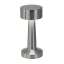 Metalowa lampka dotykowa z funkcją ładowania 21 x 9 cm LED lampka biurkowa USB-C 5V 3W 3 kolory światła dekoracyjna lampka do restauracji baru 5