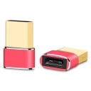 Μετατροπέας USB-A αρσενικό σε USB-C θηλυκό Για σύνδεση καλωδίου USB-C σε φορτιστή ή φορητό υπολογιστή Μεταφορά δεδομένων 480 Mbps Μεταλλικό 1