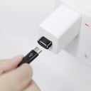 Μετατροπέας USB-A αρσενικό σε USB-C θηλυκό Για σύνδεση καλωδίου USB-C σε φορτιστή ή φορητό υπολογιστή Μεταφορά δεδομένων 480 Mbps Μεταλλικό 11