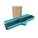 Metr di contorno per copia precisa di forme 25 cm x 3 cm Template di profilo in plastica Dimensioni 25,8 x 10 x 2 cm Strumento per artigiani 8