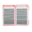 Mezcla de pestañas postizas de 11 mm, 12 mm y 13 mm de longitud en un estuche 22 filas de pestañas postizas de alta calidad Juego de paquetes 4