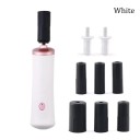 Mezclador eléctrico de adhesivos y esmaltes 13 x 4 x 4,8 cm Mezclador profesional de botellas con 6 adaptadores y 2 conectores para esmaltes 9