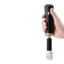 Mezclador eléctrico de adhesivos y esmaltes 13 x 4 x 4,8 cm Mezclador profesional de botellas con 6 adaptadores y 2 conectores para esmaltes de gel y adhesivos 5