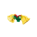 Micro construction set de Noël Chaussettes avec des cadeaux 40 x 22 x 56 mm et Cloches de Noël 24 x 32 x 78 mm blocs de construction DIY 250 pcs 2