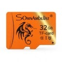 Micro SD TF SomnAmbulist Korkeanopeus 32 GB Luokka 10 U1 UHS-I 1,5 x 1,1 cm Epoksihartsi Oranssi Mobiililaitteille 1