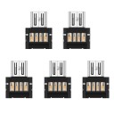 Micro USB til USB-adapter 5 stk. 1
