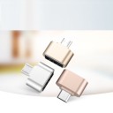Micro USB til USB adapter K61 guld