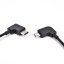 Micro USB / USB-C sarokkábel 30 cm 2