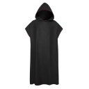 Microfibre Quick-Drying Hooded Robe 109 cm Comfortable Home Wear Absorbent Material Suitable for Beach Wellness Sauna Travel 6