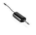Microfone sem fios para karaoke Dinâmico cardioide Faixa de 40 Hz a 18 kHz Jack de 6,35 mm e adaptador de 3,5 mm A pilhas 2x AA Preto 4