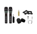 Microfones manuais com acessórios 2 pcs K1554 2