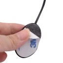 Micrófono externo para coche con conector de 3,5 mm para manos libres Bluetooth con alta sensibilidad e inmunidad al ruido para una transmisión 2