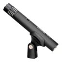 Microphone à condensateur 14,5 x 2,2 cm à membrane cardioïde avec connecteur XLR résistant à l'humidité noir pour enregistrement en studio 1