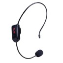 Microphone casque sans fil FM 1