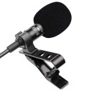 Microphone cravate avec connecteur jack 3,5 mm J168 1