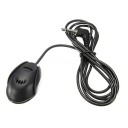Microphone externe pour voiture avec connecteur 3,5 mm pour Bluetooth mains-libres avec haute sensibilité et résistance au bruit pour une transmission 1