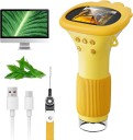 Microscop digital portabil pentru copii cu display IPS de 2" și mărire de până la 1500x 1