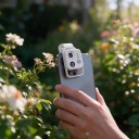 Microscope mobile 200x avec éclairage LED et batterie rechargeable USB-C Microscope numérique de poche avec clip pour iOS et Android 6