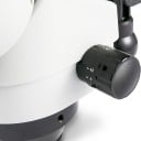 Microscopio estereoscópico para joyería 53,3 x 68,6 x 17,8 cm con zoom de 0,7x a 4,5x, cabeza blanca y brazo multidireccional para engaste de piedras 7