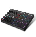 MIDI padový ovladač EMP16 16 RGB podsvícených padů a 64 přiřaditelných padů OLED displej Bluetooth 5.0 a USB MIDI černý do studia 2