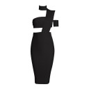 Midi-pituinen bandeau-mekko A1442 2