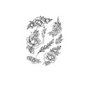 Midlertidig blomstertatovering 14
