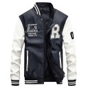 Miesten baseball-nahkatakki J2038 1