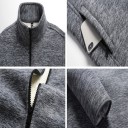 Miesten fleece-collegepaita F1176 3