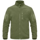 Miesten fleece-takki taskuilla 9